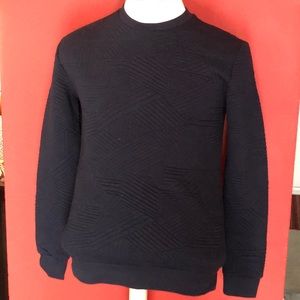 Geo-Quilted Sweater